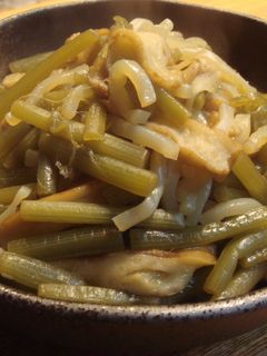 懐✿ふきとさつまあげの炒め煮-レシピのメイン写真