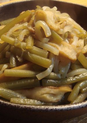 懐✿ふきとさつまあげの炒め煮-レシピのメイン写真