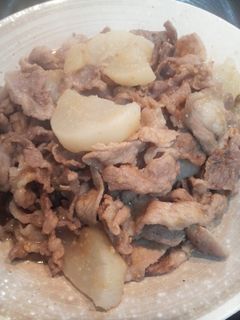 大根と豚肉の味噌炒め-レシピのメイン写真