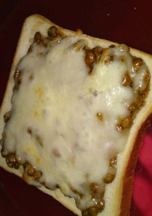 簡単朝ごはん♪チーズ納豆トースト-レシピのメイン写真