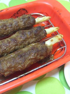 トースターで☆アスパラ棒エスニックバーグ-レシピのメイン写真