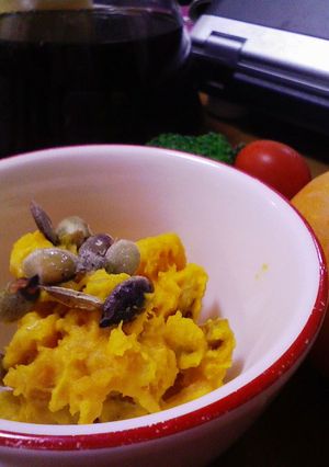 やさしい甘さの秋サラダ-レシピのメイン写真