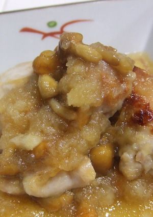 秋冬にほっこり◇鶏肉のなめこおろし煮-レシピのメイン写真