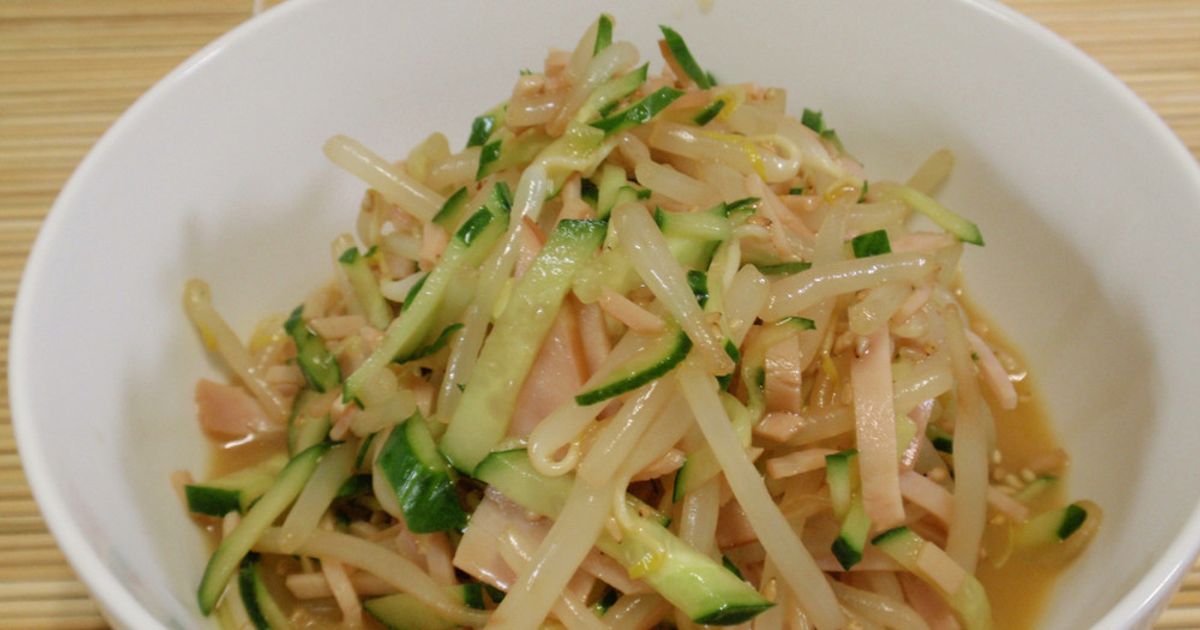 簡単もやしの中華風からし和え by kokaママ 【クックパッド】 簡単