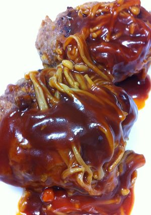 ソースが絶品★上手に焼ける★ハンバーグ-レシピのメイン写真