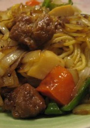 酢豚焼きそば-レシピのメイン写真