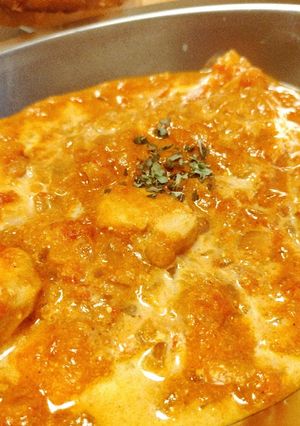 冷凍トマトと鶏肉のトマトカレー-レシピのメイン写真