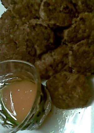 レンコンつくねバーグ♪-レシピのメイン写真