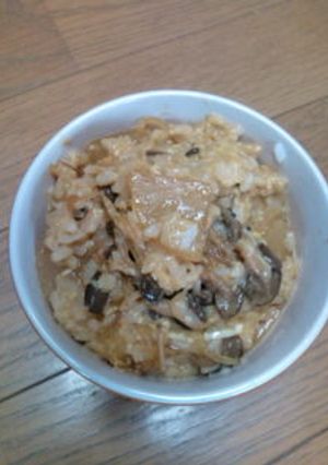 残りご飯で☆かんたんすき焼きおじや-レシピのメイン写真