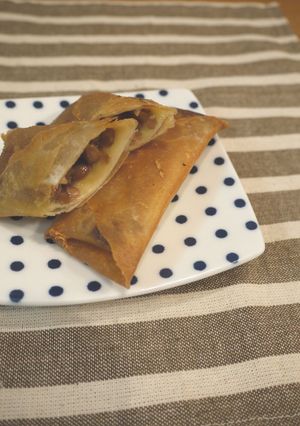 子供も大好き♡納豆とチーズの春巻き-レシピのメイン写真