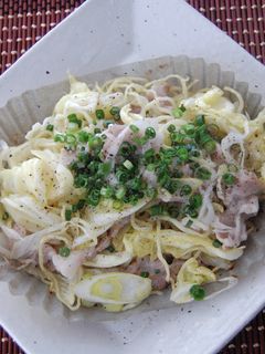 レンジで簡単塩焼きそば-レシピのメイン写真