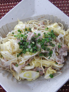 レンジで簡単塩焼きそば-レシピのメイン写真
