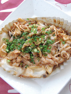 レンジで簡単お餅のスタミナ焼き-レシピのメイン写真