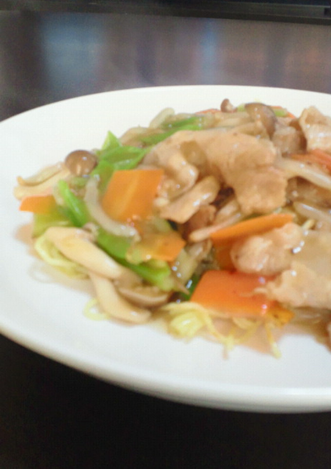 簡単☆あんかけ塩焼きそば-レシピのメイン写真