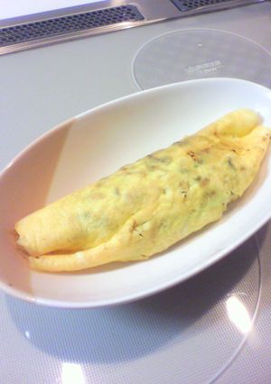 簡単でおいしいオムレツ-レシピのメイン写真