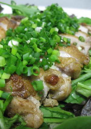 母の味★鶏のソテーを葱とポン酢で-レシピのメイン写真