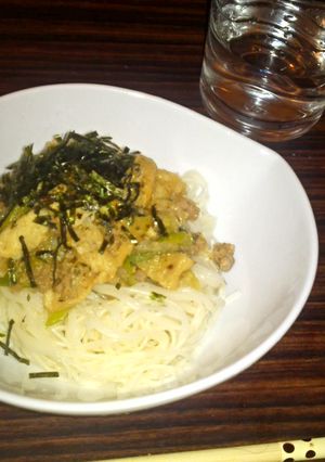 うまい肉味噌そうめん(簡単すぎ^ｕ^)-レシピのメイン写真