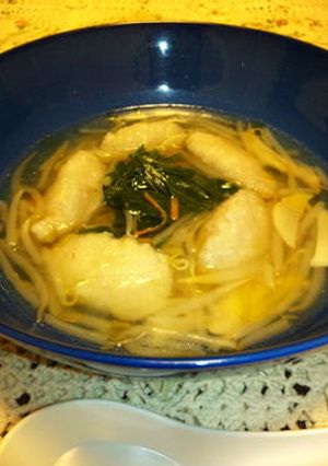 海老・蓮根団子のもやしヘルシースープ-レシピのメイン写真