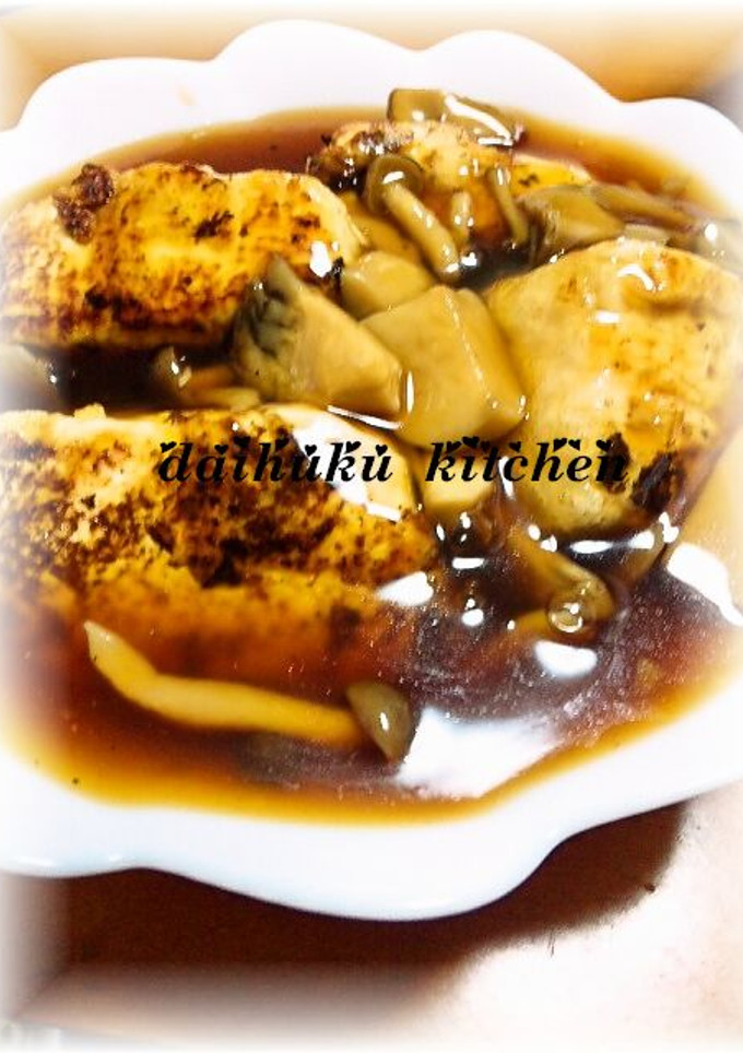 万能きのこで☆洋風揚げたし豆腐-レシピのメイン写真