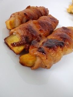 サツマ芋の豚肉巻き-レシピのメイン写真