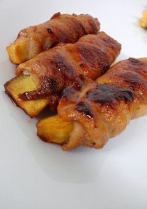 サツマ芋の豚肉巻き-レシピのメイン写真
