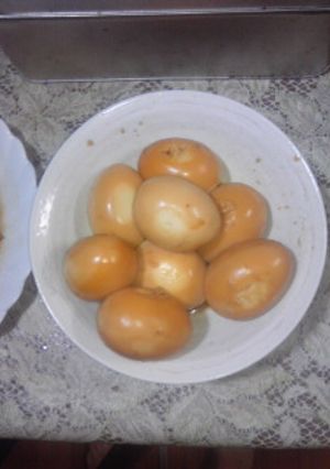 卵の煮物-レシピのメイン写真