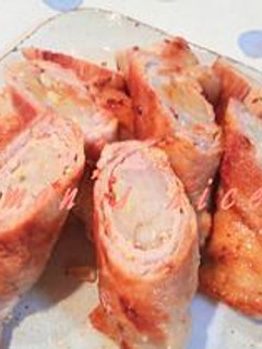 ✿もやしのくるくるマヨマスタード巻き✿-レシピのメイン写真