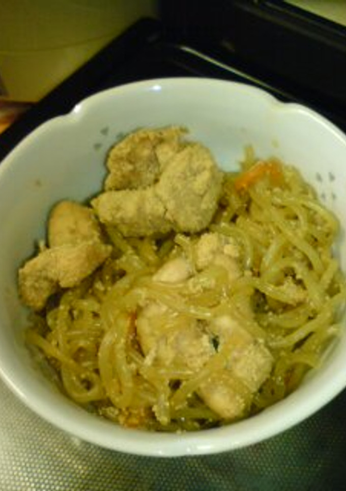 生たらこと白滝の煮物-レシピのメイン写真
