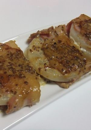 チーズサンド大根のベーコン巻き-レシピのメイン写真