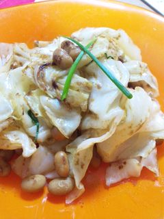 スパイシー★キャベツと大豆のクミン炒め♪-レシピのメイン写真
