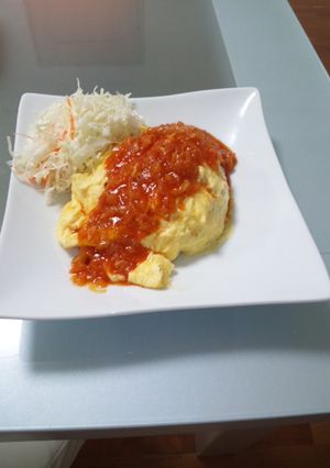 トマトジュースでオムライスソース-レシピのメイン写真