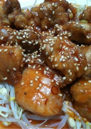 ぷりぷり☆*チキンのチリソース風-レシピのメイン写真