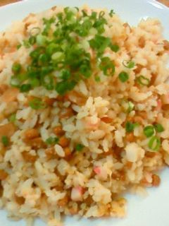 うまうまっ納豆チャーハン♪-レシピのメイン写真
