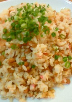 うまうまっ納豆チャーハン♪-レシピのメイン写真