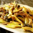 セロリが甘い!セロリと茸の味噌バター炒め