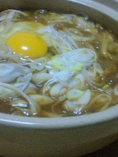 鍋焼きカレーうどん-レシピのメイン写真