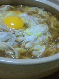 鍋焼きカレーうどん-レシピのメイン写真