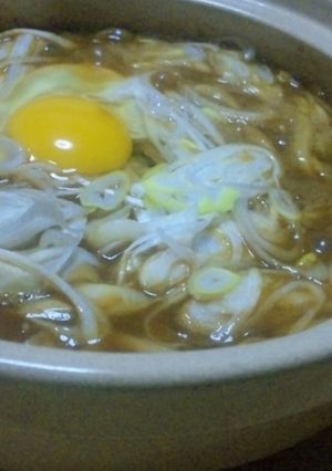 鍋焼きカレーうどん-レシピのメイン写真