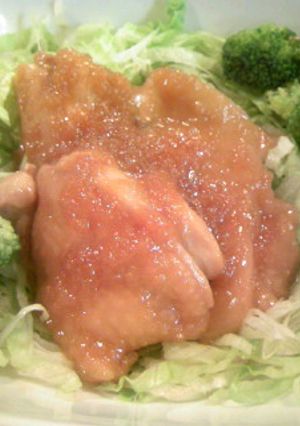 簡単柔らか♪鶏肉の玉葱おろし煮-レシピのメイン写真