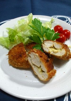 ヘルシーなチーズカツレツ-レシピのメイン写真