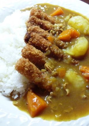 ポークカツカレー(*^-ﾟ)vｨｪｨ♪-レシピのメイン写真