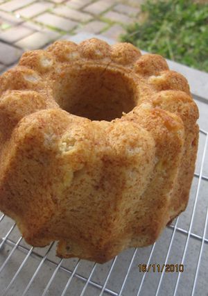 たまごなしのしっとりバナナケーキ-レシピのメイン写真