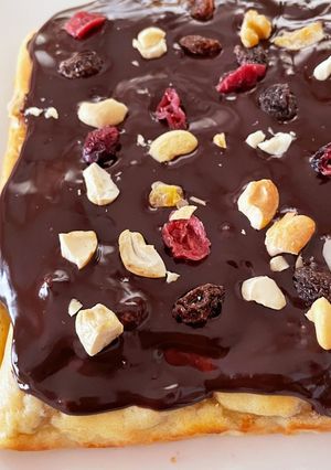 簡単♪チョコバナナケーキ＊-レシピのメイン写真