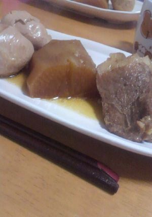 圧力鍋で豚ももと大根-レシピのメイン写真