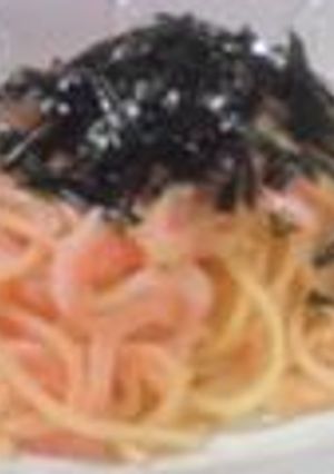 簡単★茹でて和えるだけ【タラコのパスタ】-レシピのメイン写真