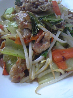 豚肉とちんげんさい炒め-レシピのメイン写真