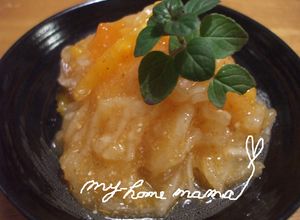 あま～い♪熟した柿と大根のなます☆-レシピのメイン写真