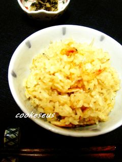桜エビとちりめんじゃこの炊き込みご飯♪-レシピのメイン写真