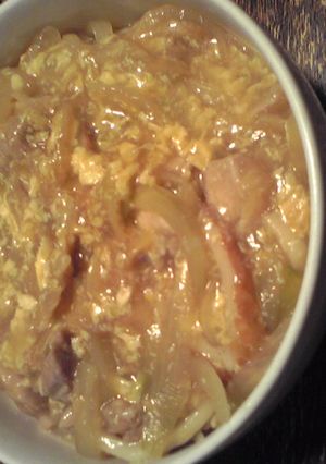 フライパンで♪とろとろ親子うどん-レシピのメイン写真