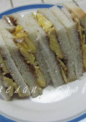 懐かしい卵焼きサンド-レシピのメイン写真